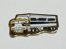 Walmart Wal-Mart Employee Associate Pin Vintage COE Truck Semi Cab-over Driver