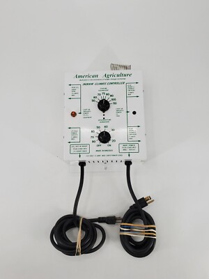American Agriculture Indoor Climate Controller  Made In America  (Untested)
