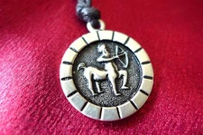 New Astrology Zodiac horoscope star sign necklace...Sagittarius