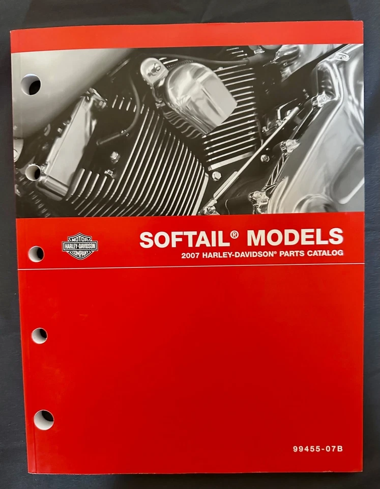 Catálogo de piezas Harley-Davidson modelos Softail Foto 2 de 4