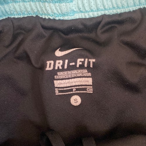 Nike Dri-Fit Youth Girls Black Lined Athletic Shorts Size SMALL - Picture 8 of 12