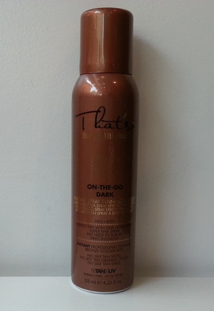 Tanning For Israel Thatso Sun Make Up Spray Tan Whit Dha Color Dark 125ml 43oz