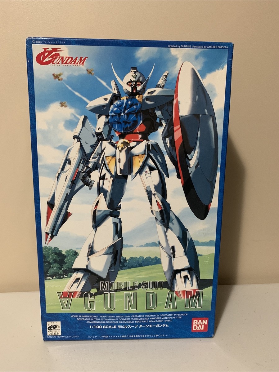Bandai 1999 Turn A gundam 1/100 | eBay