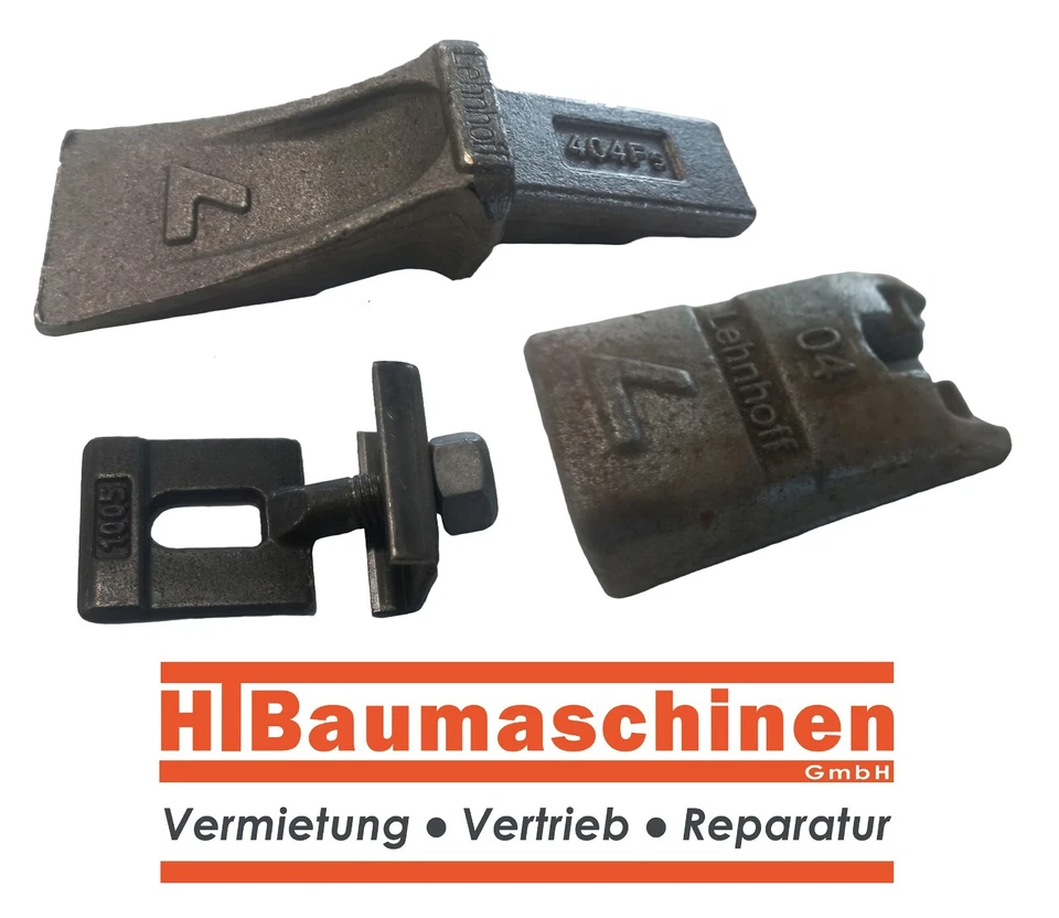 HT-BAUMASCHINEN Bagger- und Radladerzahn Lehnhoff 404 Vergleichsnummer 404F