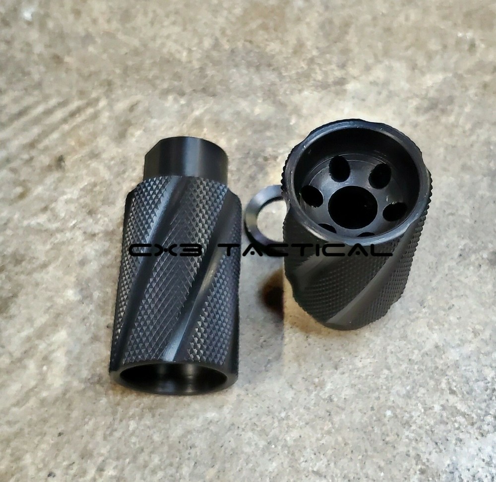 Ruger 10/22 Charger Muzzle Brake Linear Compensator Sound Forwarder 1/2x28 TPI