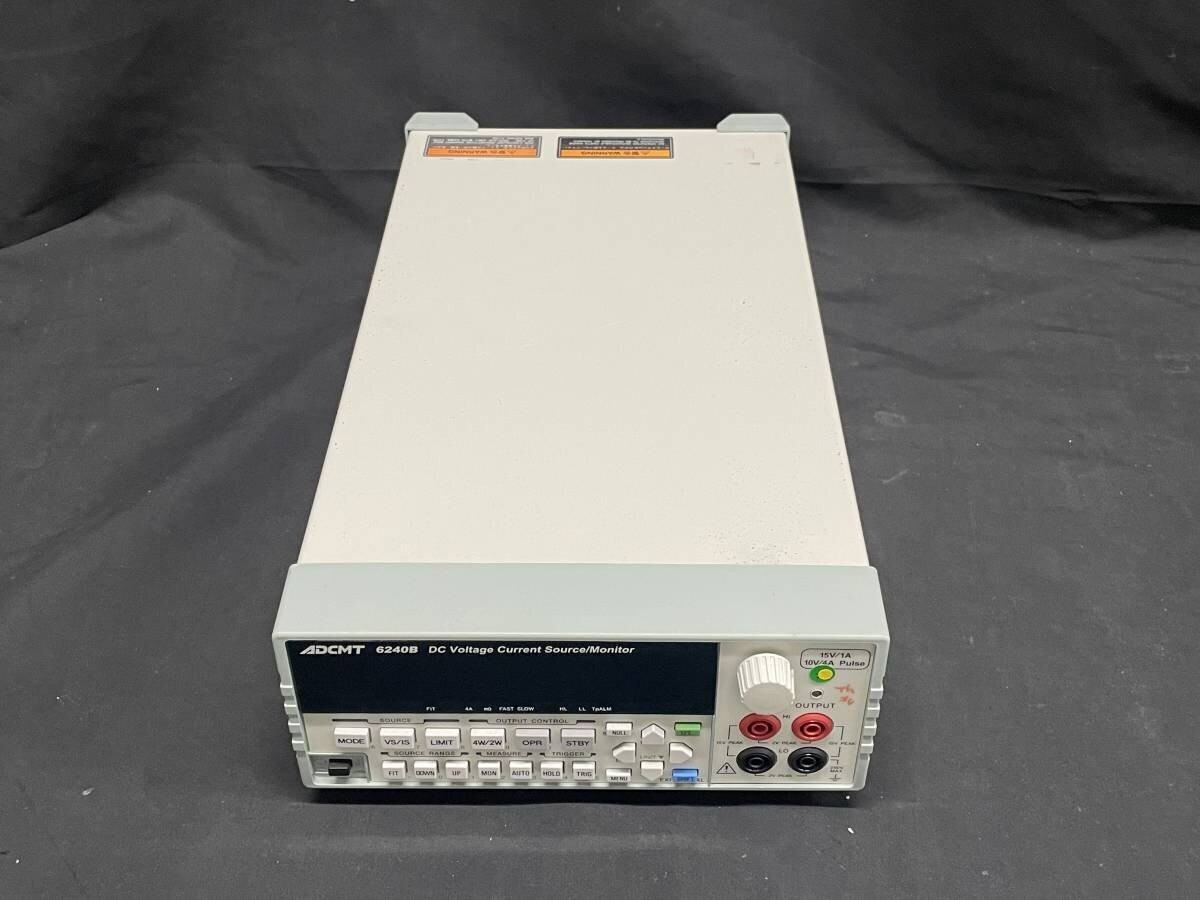 ADCMT 6240B DC Voltage Current Source/Monitor USB Used JPN | eBay