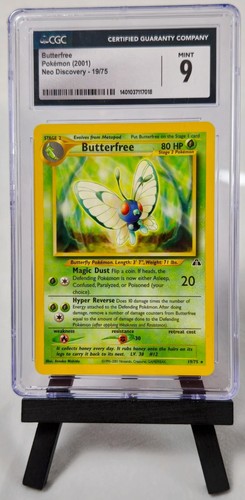 Butterfree (Unlimited) graded CGC 9 for sale on eBay