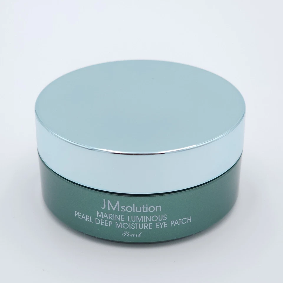 JMsolution Marine Luminous Pearl Deep Moisture Eye Patch 90g Hydration K-Beauty Foto 4 de 4
