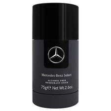 MERCEDES BENZ SELECT for Men 2.6 oz 75 g Alcohol Free DEODORANT STICK NEW SEALED