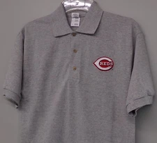 MLB Baseball Cincinnati Reds Mens Embroidered Polo XS-6XL, LT-4XLT New