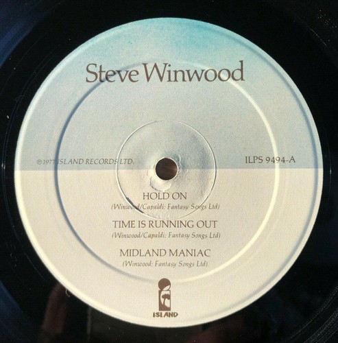 Steve Winwood - Self Titled - (VG+) 1st Press 1977 UK LP - Island ILPS9494 - Picture 4 of 6