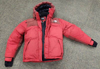 North Face UIAA Himalayan Parka Down Jacket - Red - Men's Small