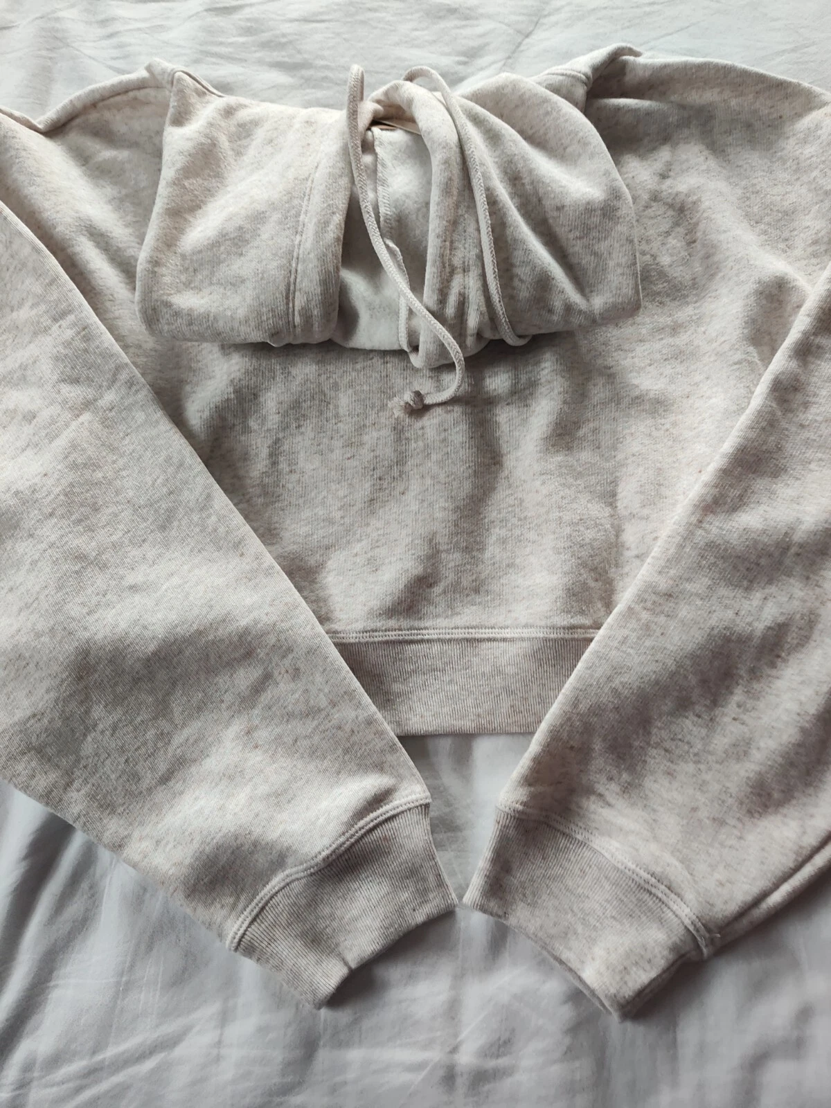 UNDERCOVER Felpa con cappuccio maglione cropped Victoria Secret Pink (nuova con etichette). Taglia Media.