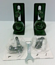 Adjustable Floor Guide for Sliding Barn Door Bottom Wall Flat Stay Roller Guides