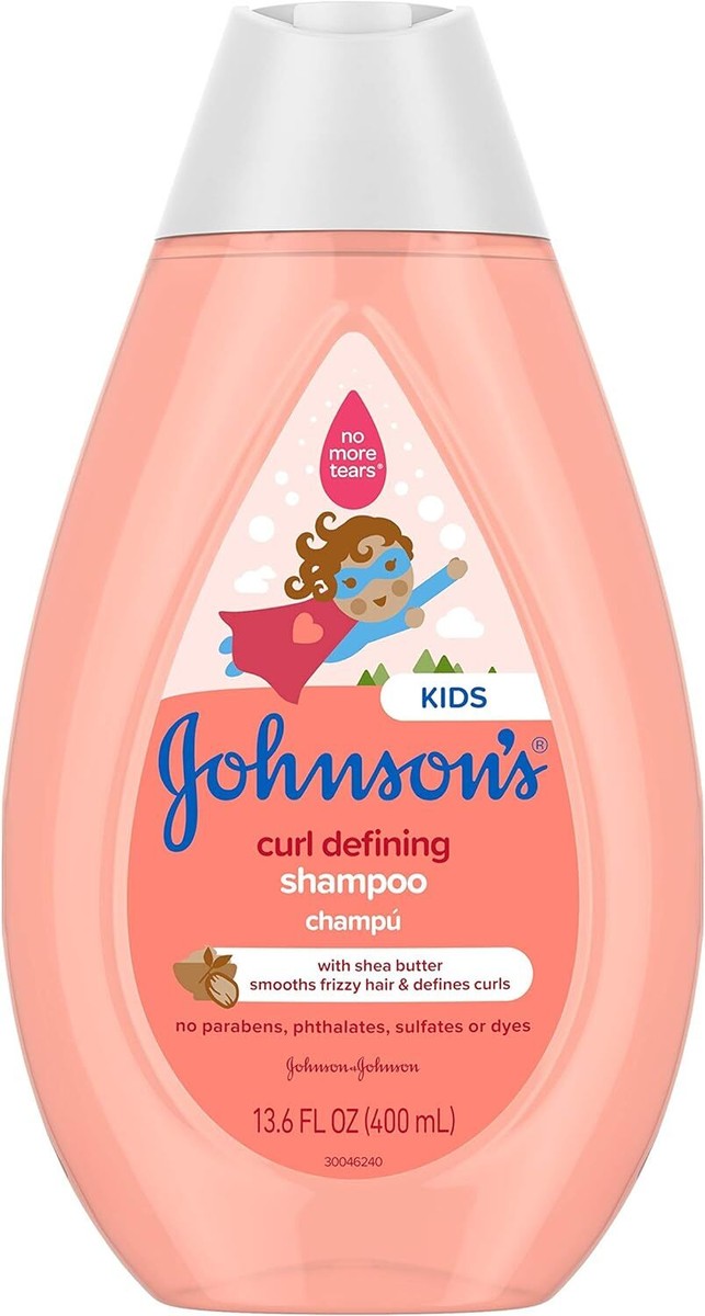 Johnson's Curl-Defining Tear-Free Kids' Shampoo with Shea Butter