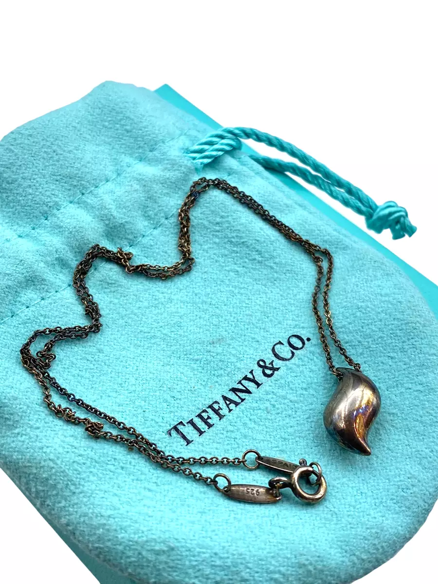 Tiffany Co. Vintage Sterling Silver Elsa Peretti Feather