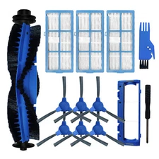 For Goovi 1600PA D380 D382 Robotic Vacuum Cleaner HEPA Filter Side/Main Brush