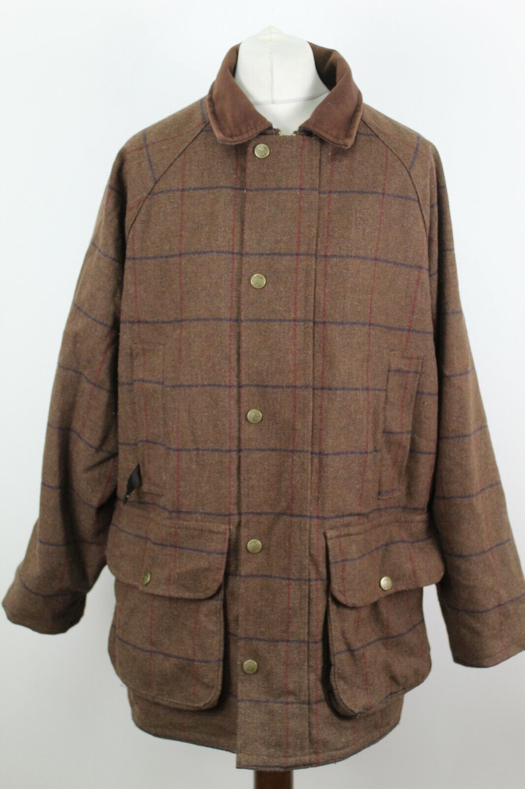 Details zu  FIELD PRO Hoggs Of Fife Hunting Shooting Tweed Jacket Size XL Sofortige Lieferung HEISS