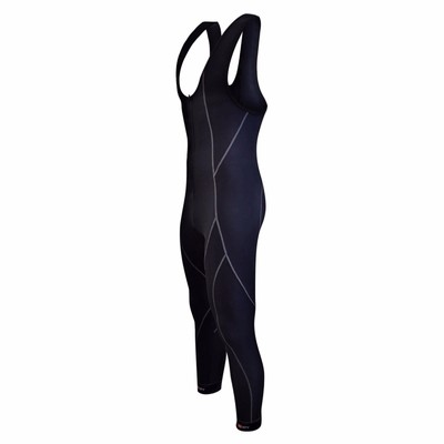 Thermal Cycling Bicycle Bibs - Black 