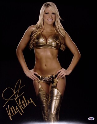 Kelly Kelly Signed WWE 16x20 Photo PSA/DNA COA Wrestling Diva