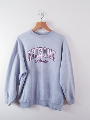 Gorgeous Grey Knit Oversized Jumper by Arizona Athletic (USA) • S
