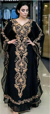 SALE New Moroccan Dubai Kaftans Farasha Abaya Dress Very Fancy Long Gowns SE 232