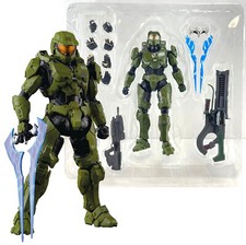 Figura de acción Halo Infinite Master Chief Mjolnir MK VI [GEN 3] 6" - Caja abierta