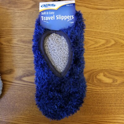 Slippers 5-9 Navy Blue New