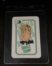 Donald Trump Card 1994 Power Lunch Game Trading Playing US President USA 90s
