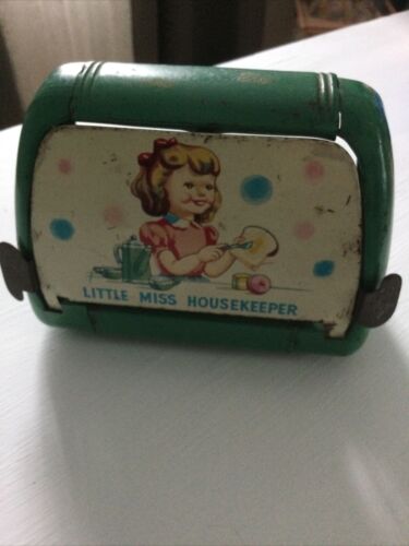 vintage tin toy little miss housekeeper toaster - Picture 1 of 4