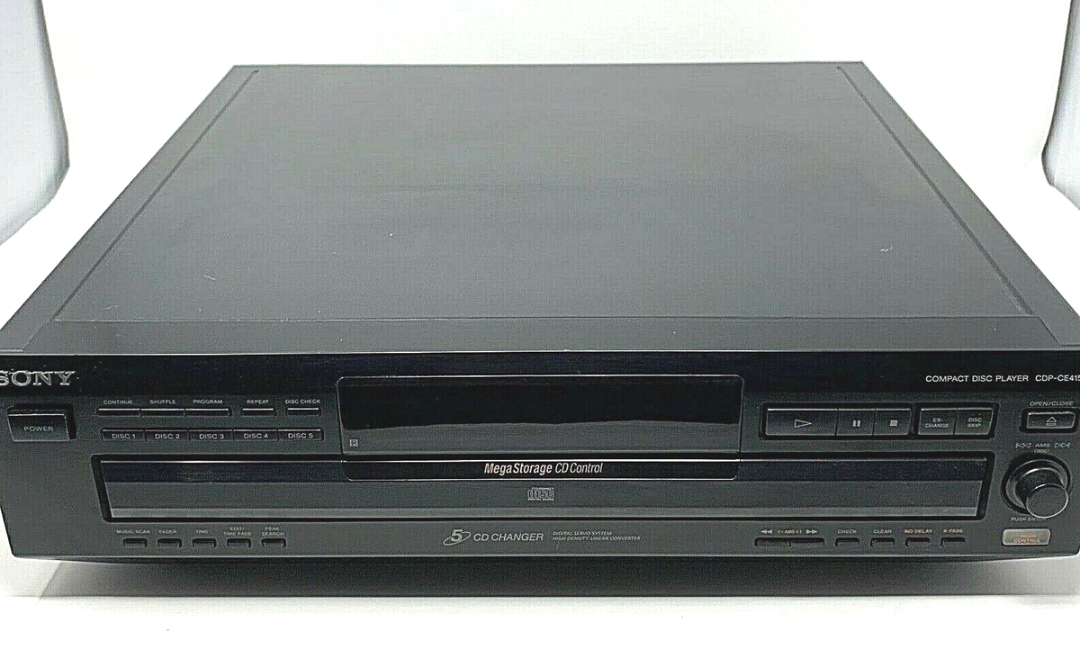 Sony CDP-CE415 5 CD Compact Disc Changer/Player JAPAN AUDIOPHILE