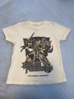 2024 Transformers - Universal Studios Autobot T-Shirt Boys Small Prime Megatron