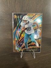 2025 Select Nick Westbrook-Ikhine #282 Club Level Red & Green Shock Prizm Dolp..