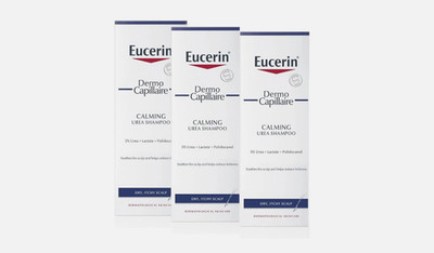 Eucerin DermoCapillaire Calming Urea Shampoo 250ml x2