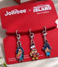 Jollibee Forgotten Island Friendship Charm Bracelet Limited Edition
