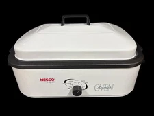 VTG 2001 NESCO WHITE 18QT ROASTER AIR OVEN NOS