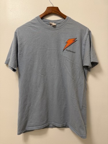 Warehouse, VTG Gatorade Thirst Quencher Tollieson Warehouse Blue T Shirt Men’s M Beefy Tee