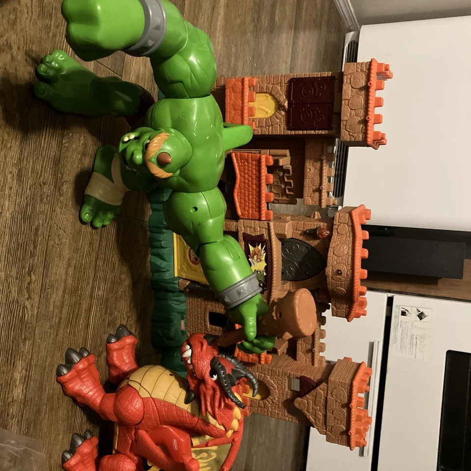 Imaginext Eagle Garon Castle + Ogro Dragón Ram Eagles y EXTRAS! Foto 4 de 4