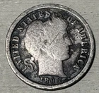 1895 S Barber Dime 10c San Francisco Mint Rare Nice Coin For An Album