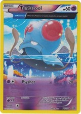 Lightly Played Tentacool - 71/160 - Uncommon - Reverse Holo Pokemon Primal Clash
