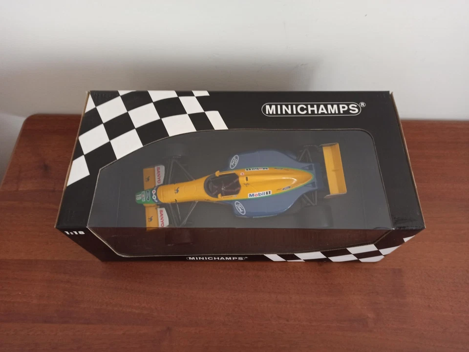 MINICHAMPS 1:18 BENETTON FORD B191B M. SCHUMACHER EARLY SEASON 1992 - Immagine 2 di 4