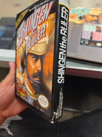 Shingen the Ruler Nintendo NES Game and Box