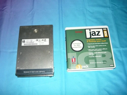 AS IS Vintage Iomega V1000Si JAZ 50 Pin Internal SCSI Drive Parts Repair?