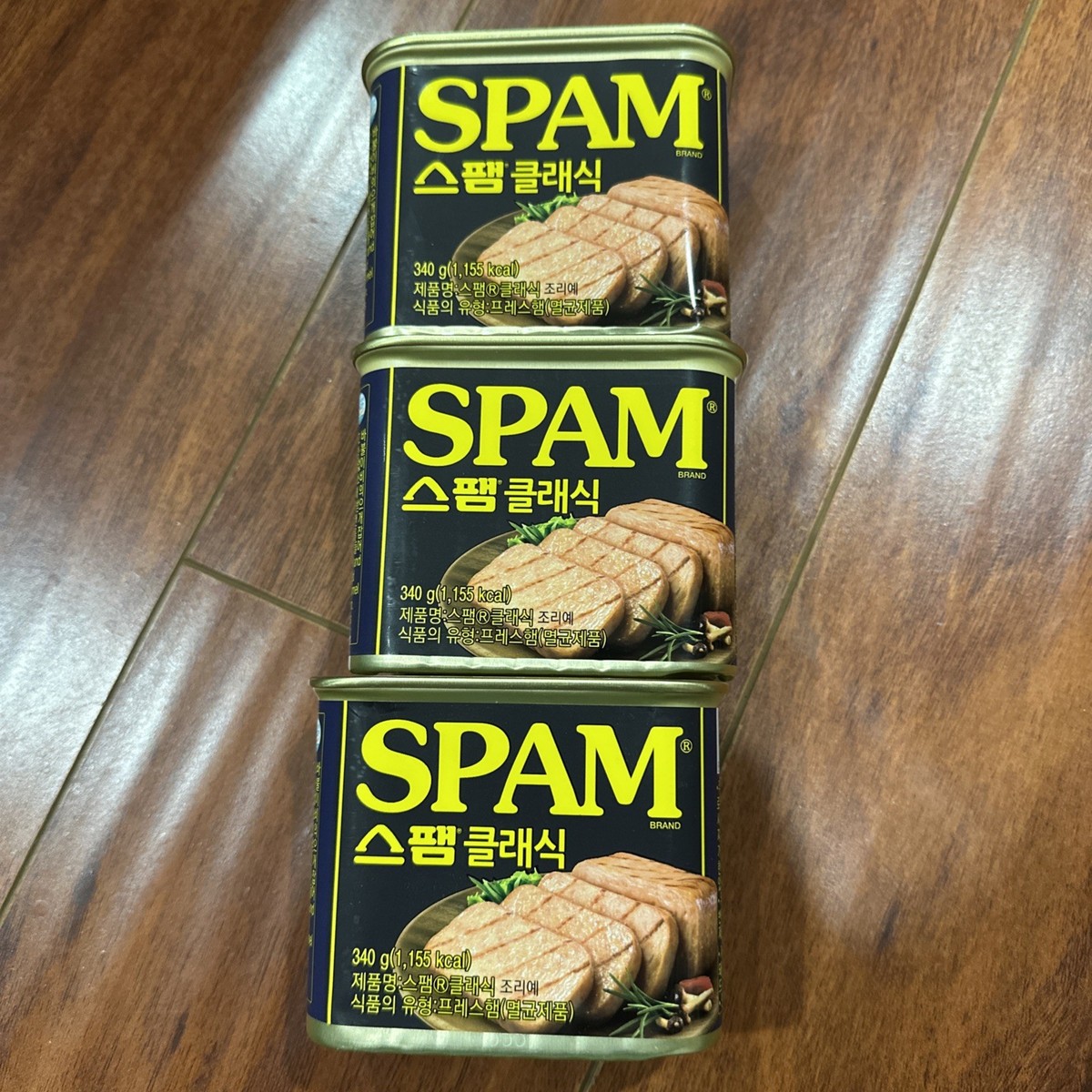 Sealed 12oz SPAM Classic x3 Single Cans From South Korea ! | eBay