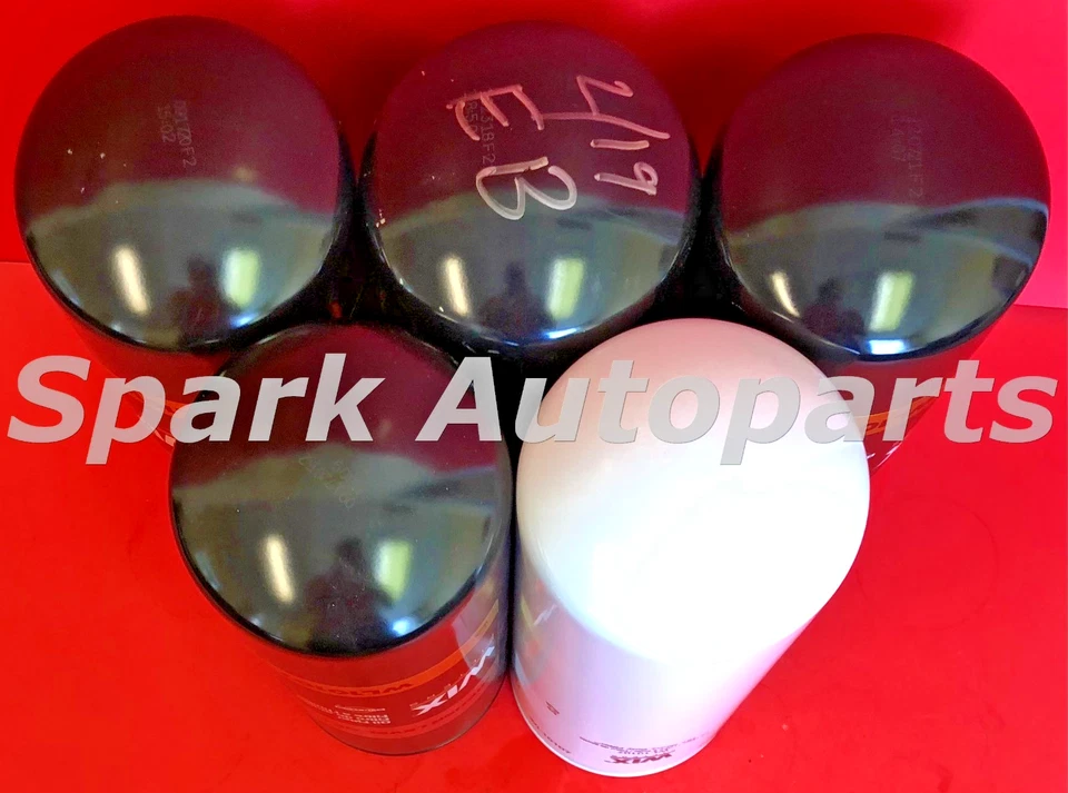 Lot of 5 Engine Oil Filter WIX WL10107 For WESTERN STAR, PETERBILT, KENWORTH Foto 3 de 3