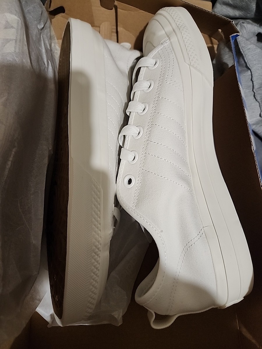 Size 9 - adidas Nizza RF Triple White for sale online | eBay