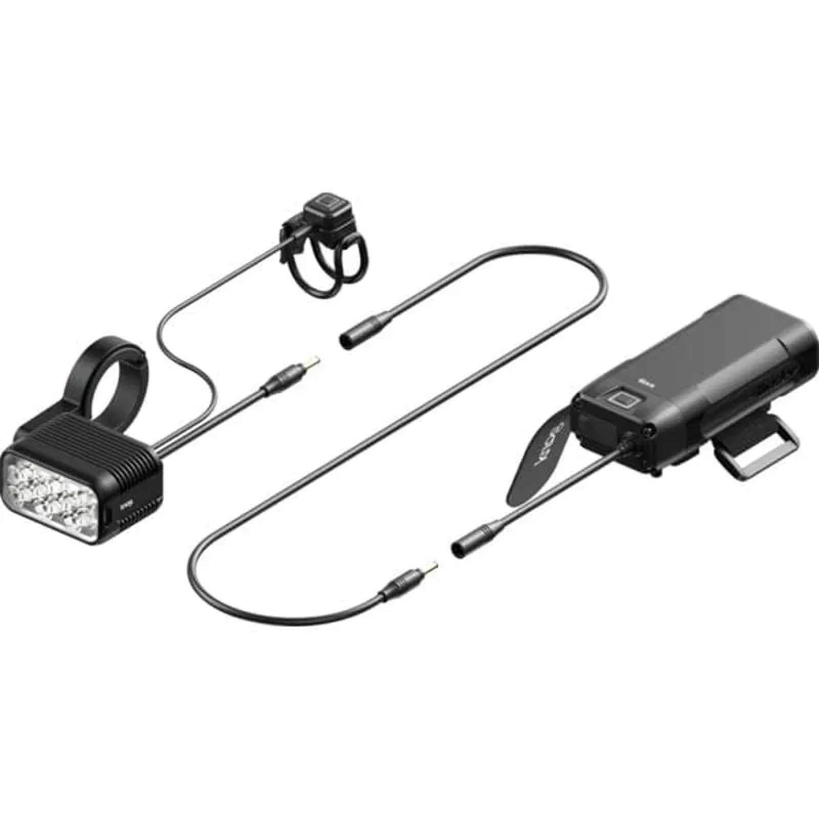 KNOG LIGHT Blinder X 1800 + 10k mAh Battery Black front