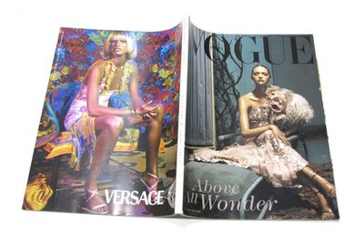 Rivista Vogue Italia supplemento 643 marzo 2004 above all wonder valentino style
