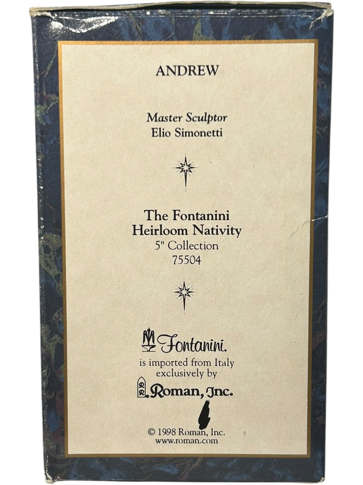 Fontanini Heirloom Nativity Collection Andrew 5"  #161 1998