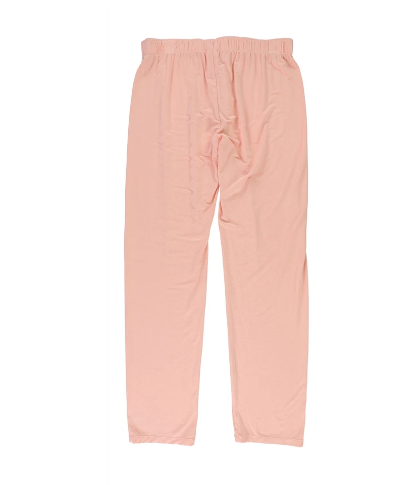 P.J. Pantalones de salón de pijama lisos Salvage para mujer, naranja, pequeños Foto 2 de 2